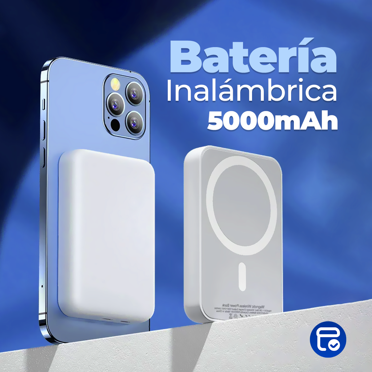 🚀 Recarga en cualquier lugar: La batería portátil que te sigue el ritmo 🔋