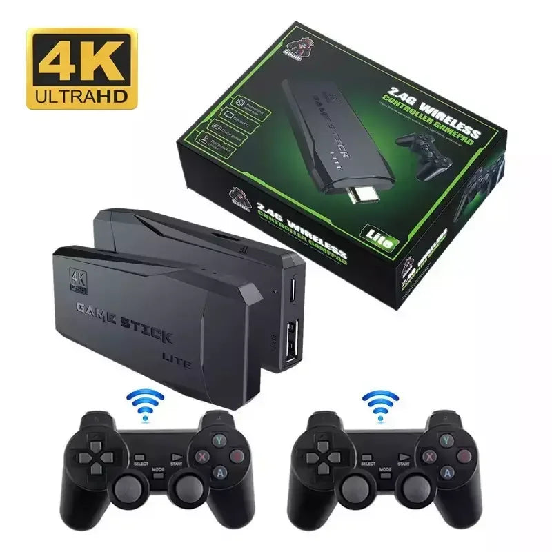 🎮 Consola Retro 4k HDMI + Tarjeta 64 GB GRATIS 🎄